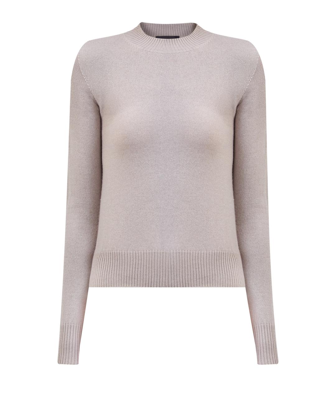 LORENA ANTONIAZZI Бежевый кашемировый джемпер / свитер, фото 1