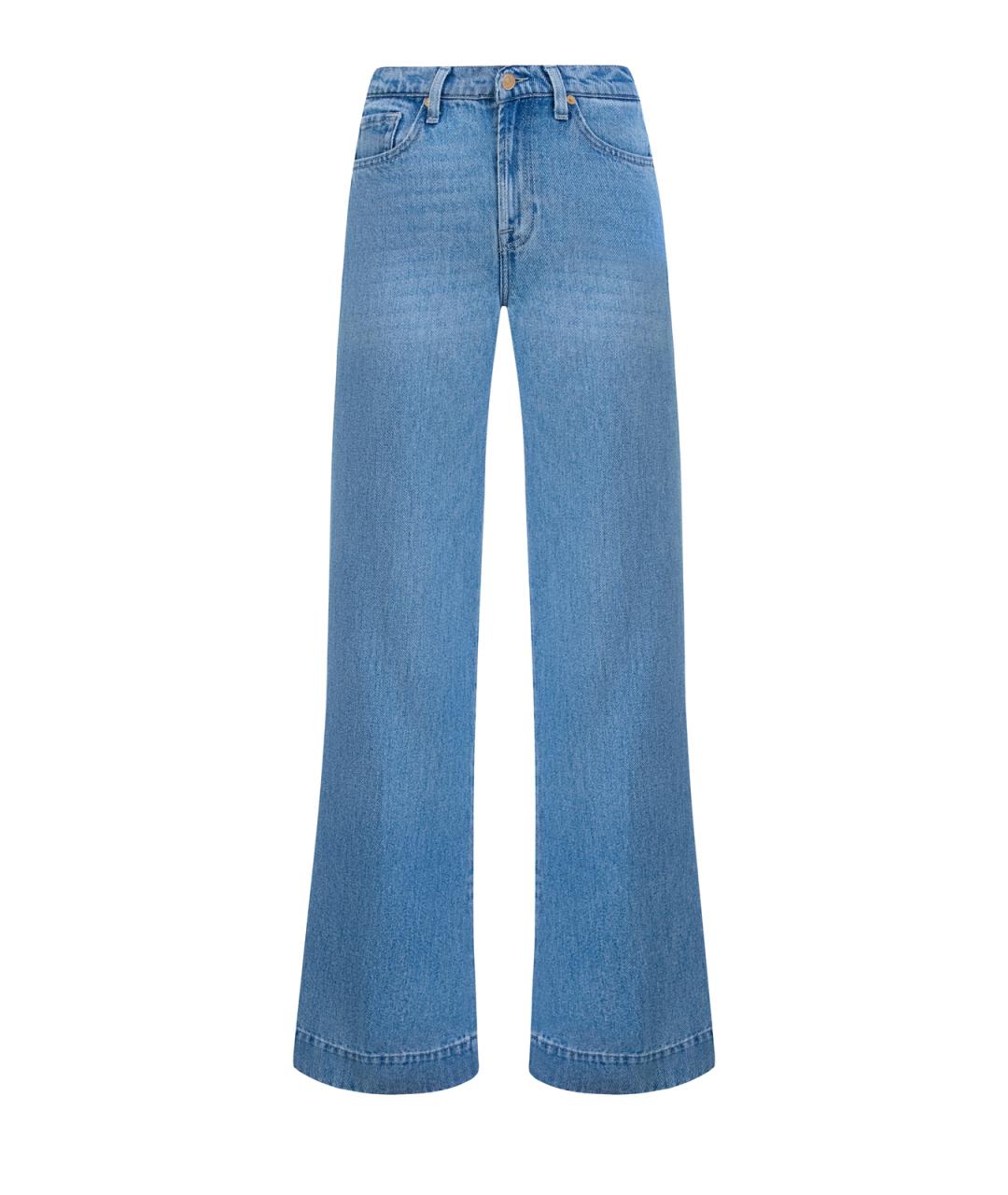 7 FOR ALL MANKIND Голубые джинсы клеш, фото 1