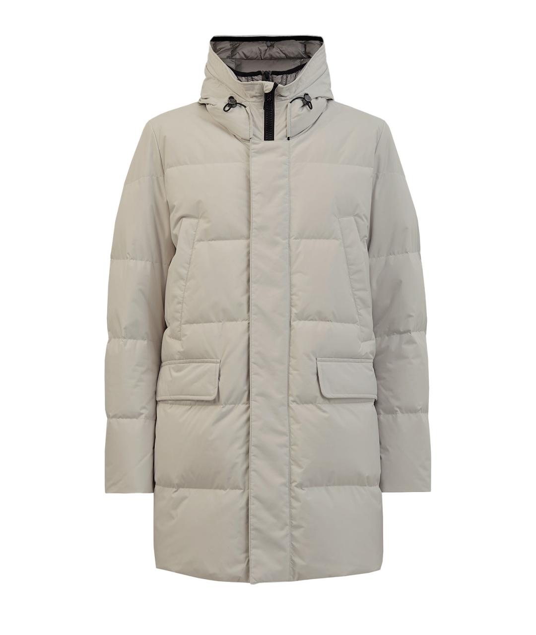 MONTECORE Бежевый полиэстеровый пуховик, фото 1