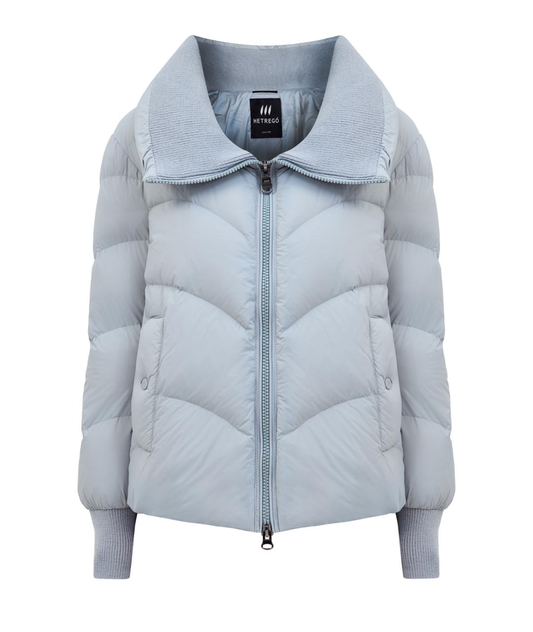 HETREGO Голубой полиамидовый пуховик, фото 1