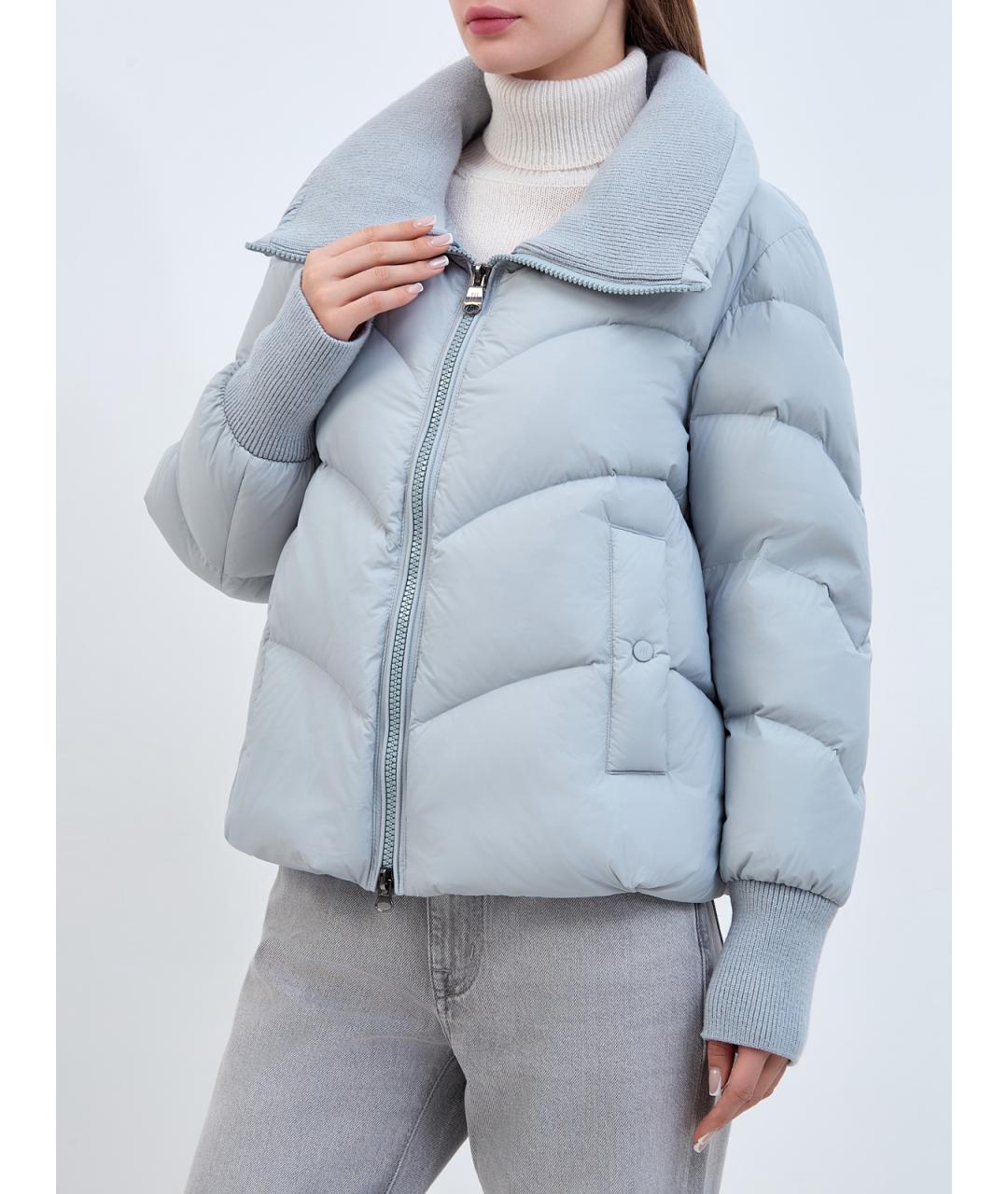 HETREGO Голубой полиамидовый пуховик, фото 3