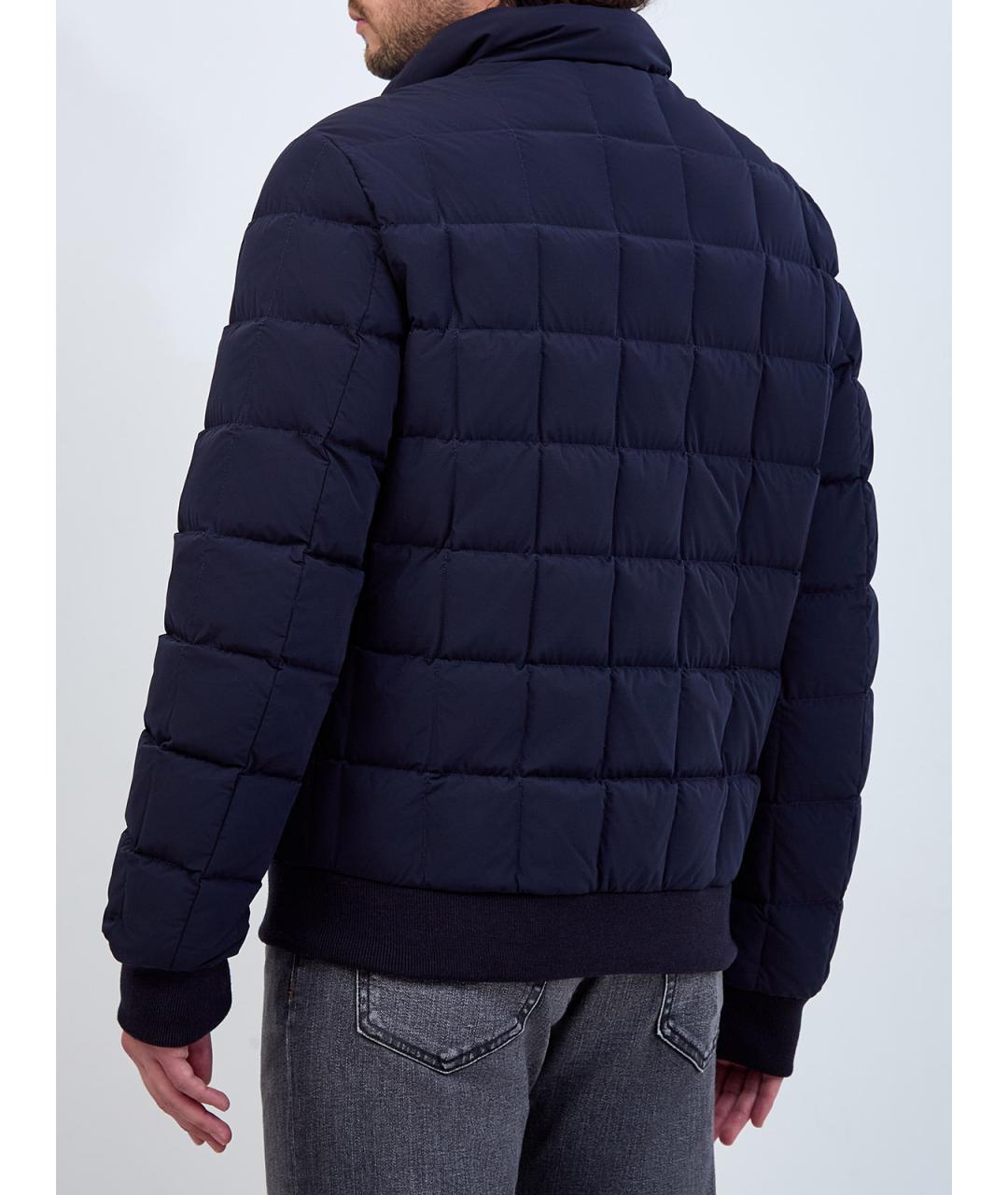 HETREGO Синий полиамидовый пуховик, фото 4