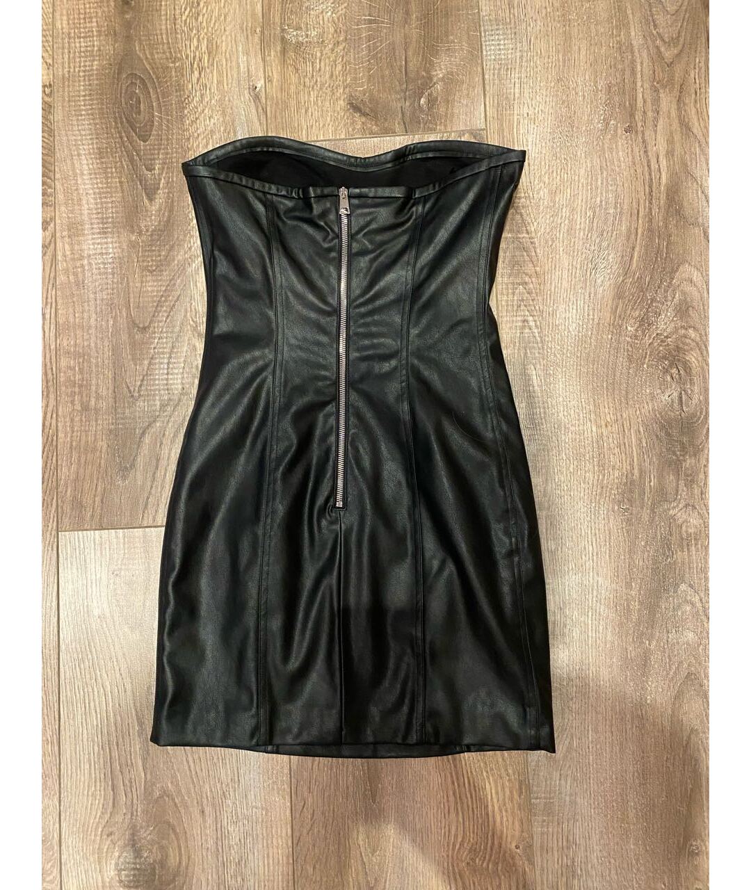 PINKO Черное шифоновое вечернее платье, фото 4