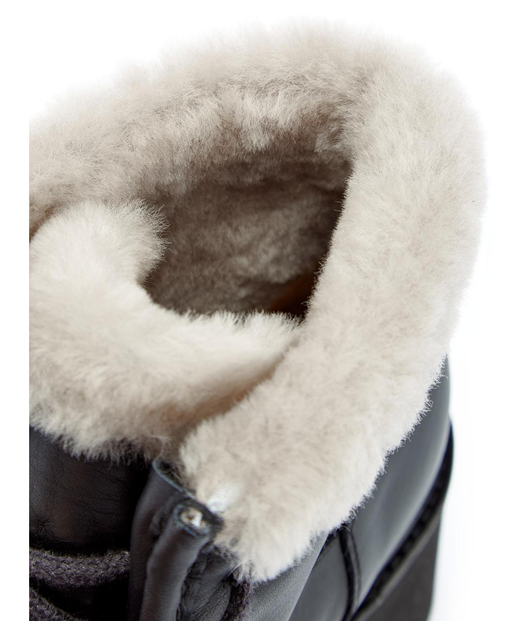 DOUCAL'S Черные кожаные ботильоны, фото 7