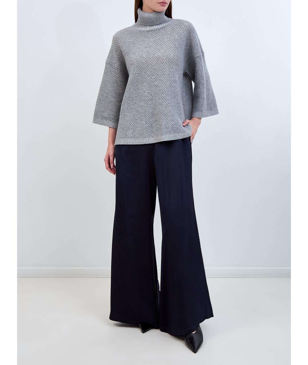 FABIANA FILIPPI Серый шерстяной джемпер / свитер, фото 2