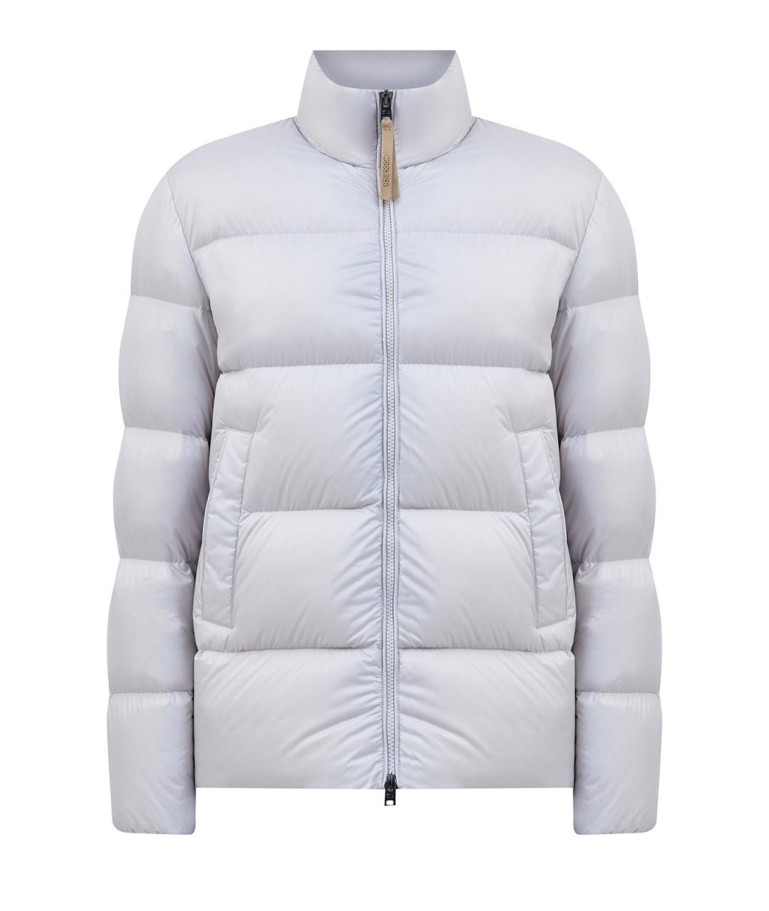 WOOLRICH Серый полиэстеровый пуховик, фото 1