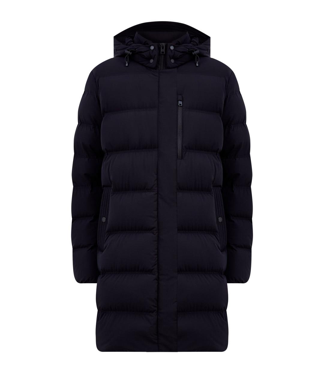 WOOLRICH Черный полиамидовый пуховик, фото 1