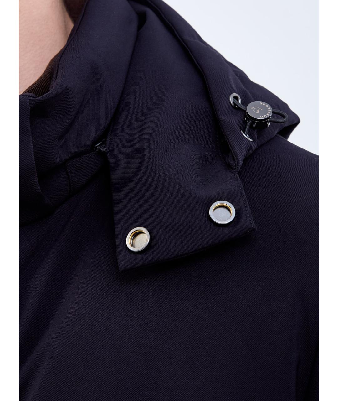 MONTECORE Темно-синий полиэстеровый пуховик, фото 3