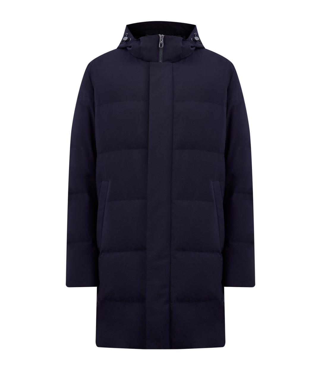 MONTECORE Темно-синий полиэстеровый пуховик, фото 1