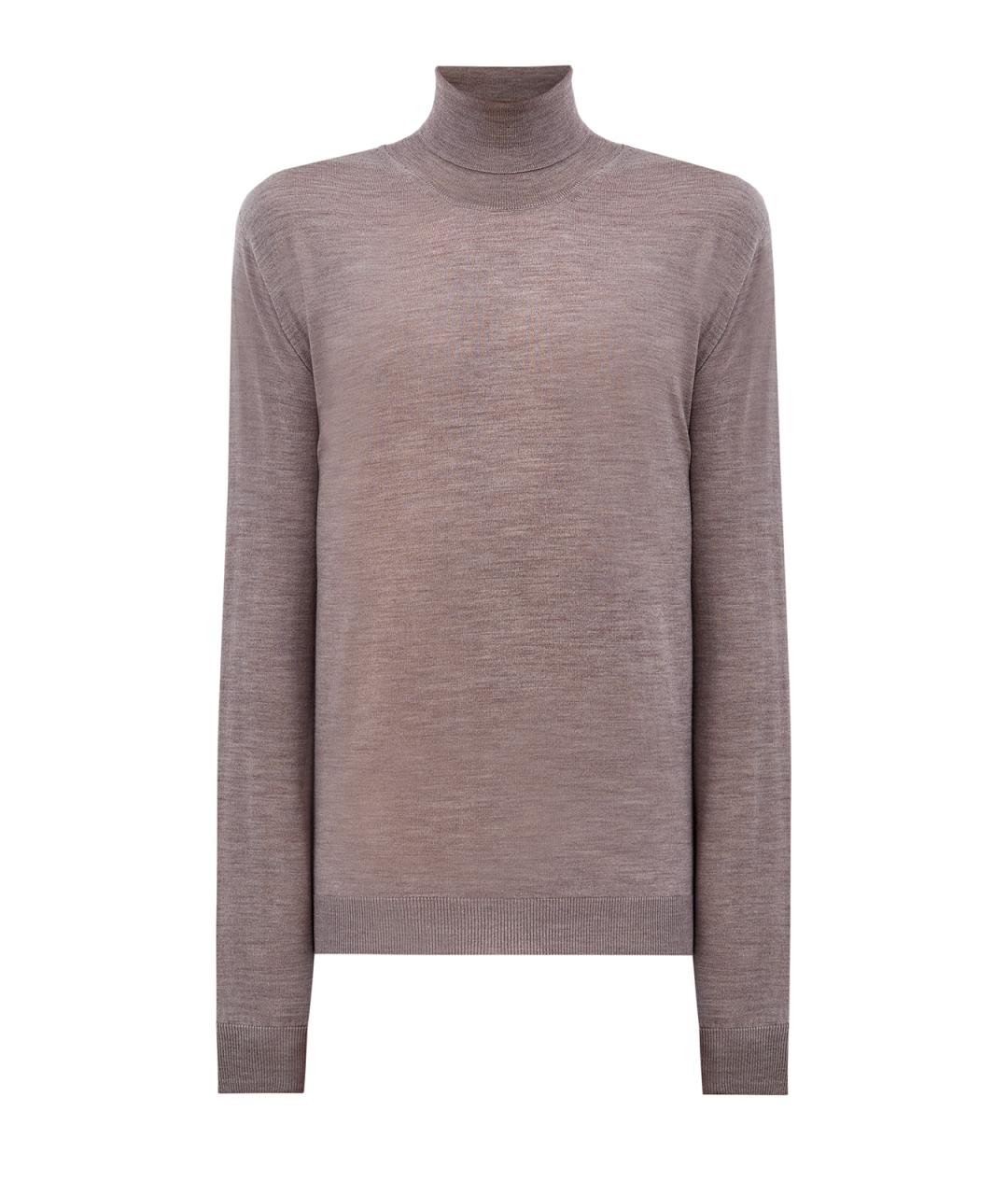 CANALI Бежевая шерстяная водолазка, фото 1