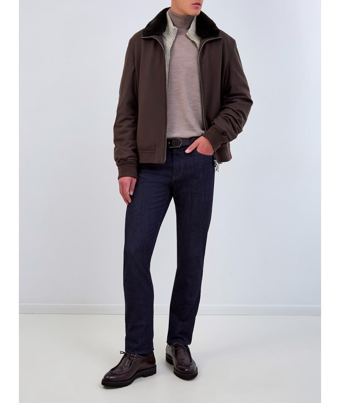 CANALI Бежевая шерстяная водолазка, фото 2