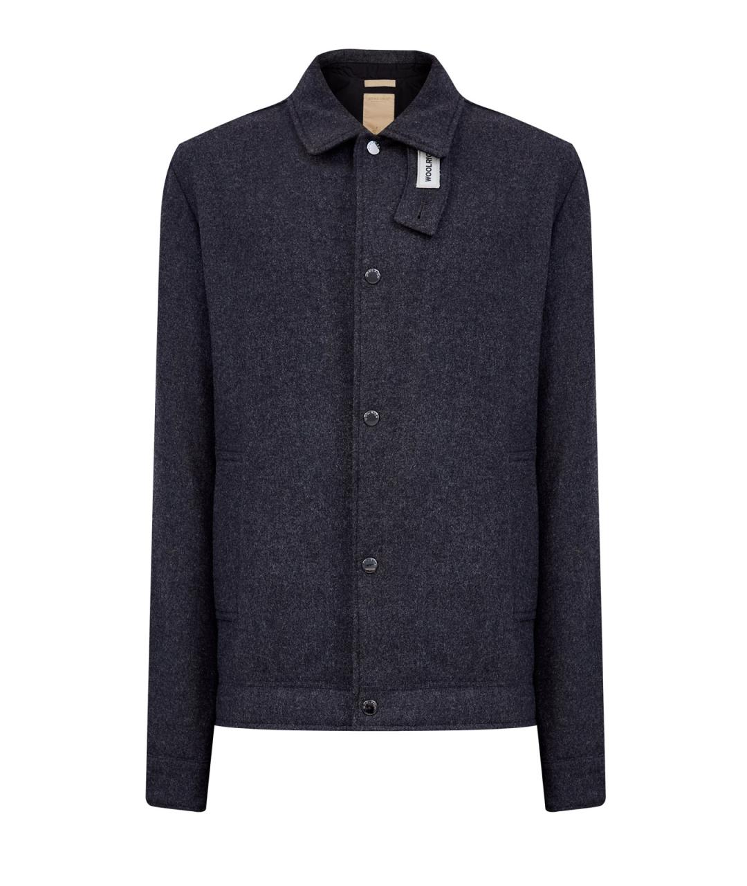 WOOLRICH Серая шерстяная куртка, фото 1