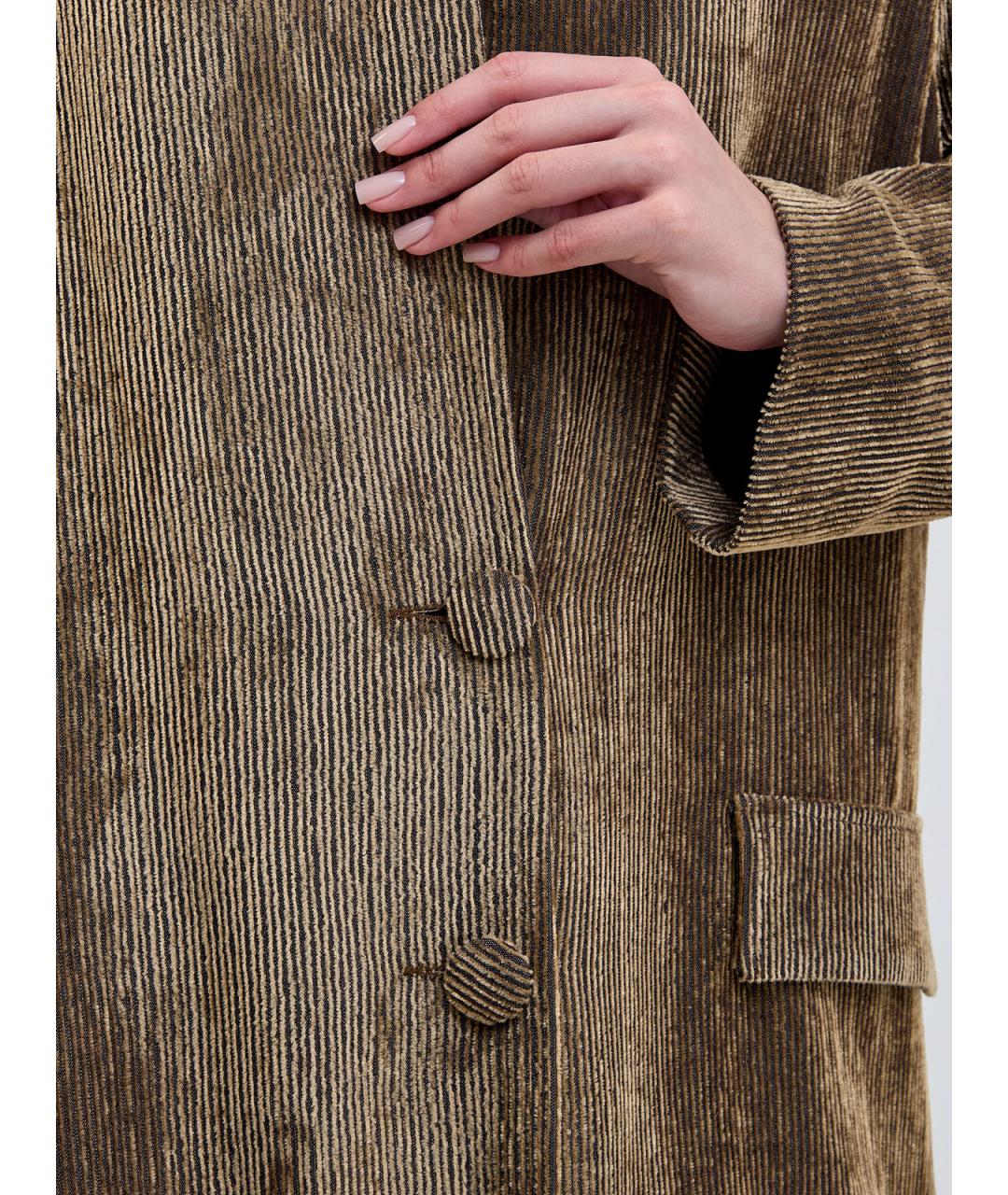 GENTRY PORTOFINO Зеленый вискозный жакет/пиджак, фото 3