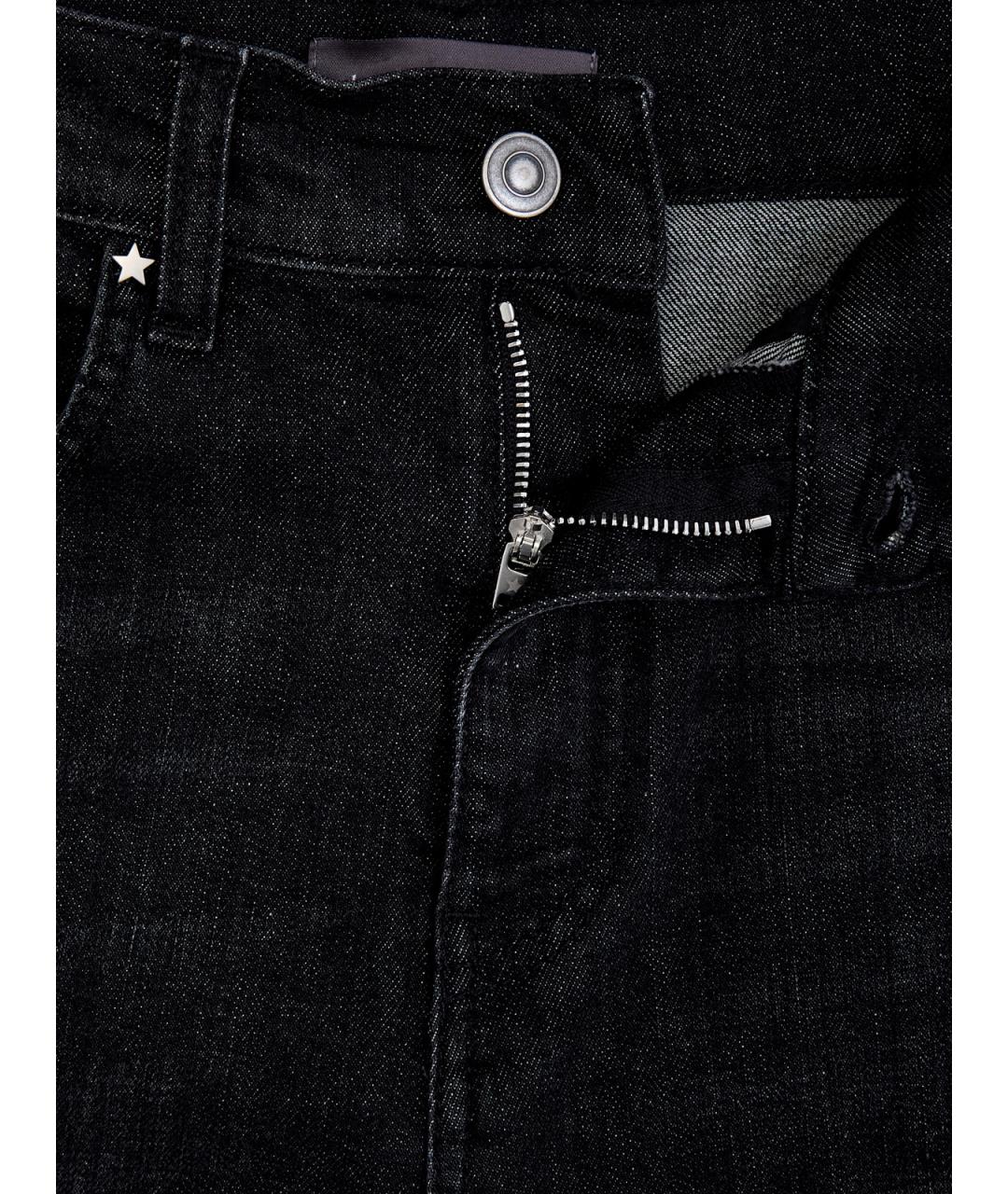 LORENA ANTONIAZZI Черные хлопковые джинсы клеш, фото 6