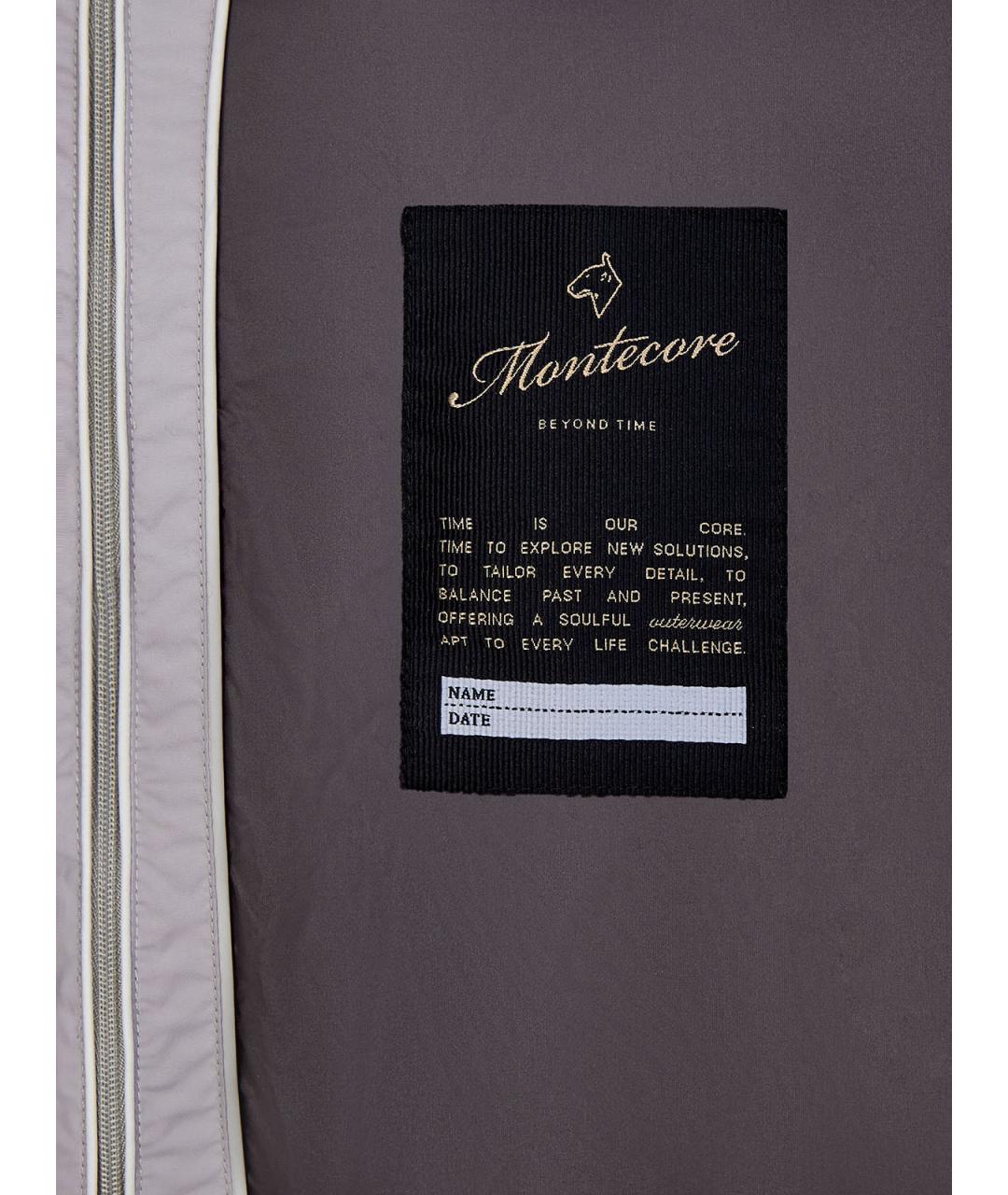 MONTECORE Серый полиэстеровый пуховик, фото 6