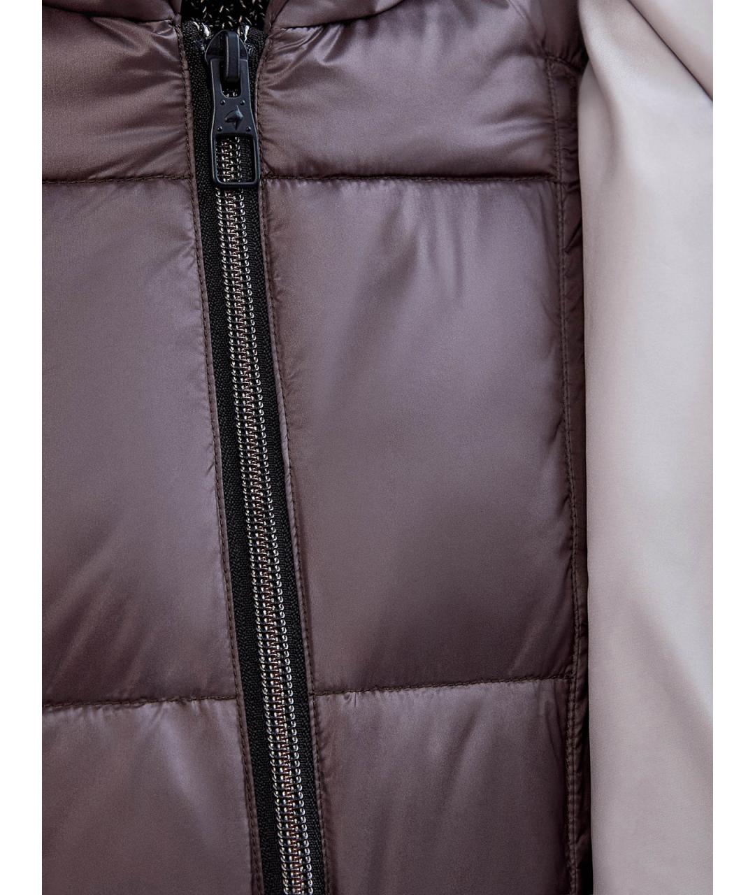 MONTECORE Серый полиэстеровый пуховик, фото 5