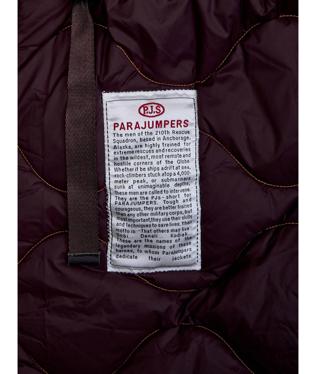 PARAJUMPERS Фиолетовая полиамидовая парка, фото 7