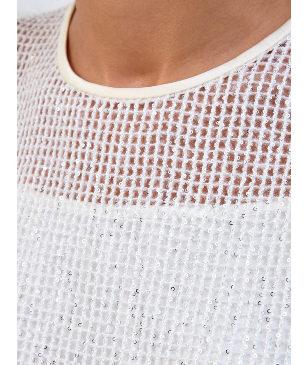 PESERICO Белая блузы, фото 5