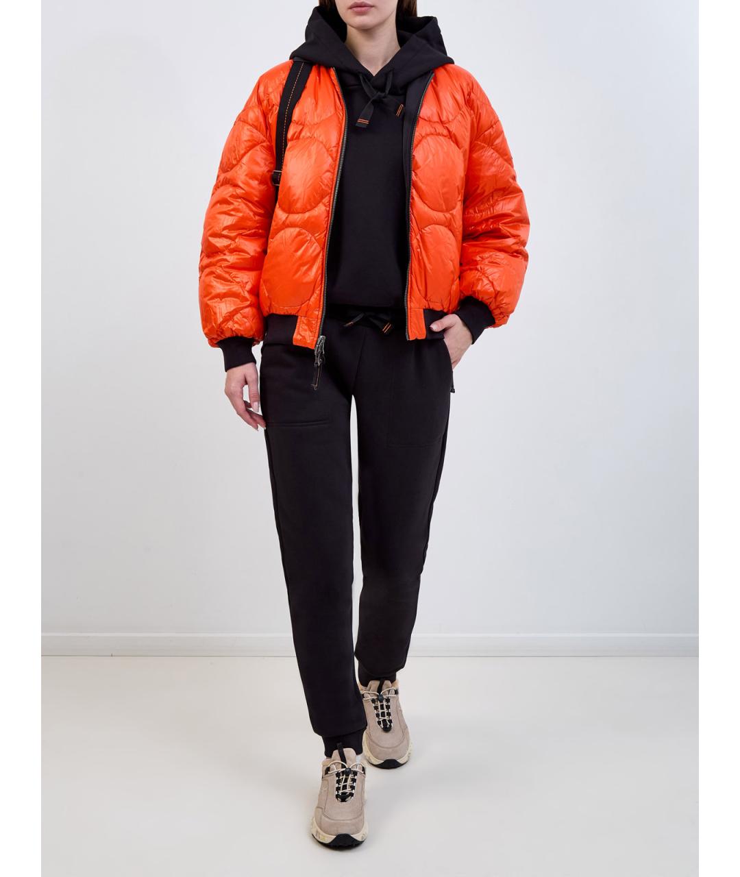 PARAJUMPERS Черные хлопковые спортивные брюки и шорты, фото 2