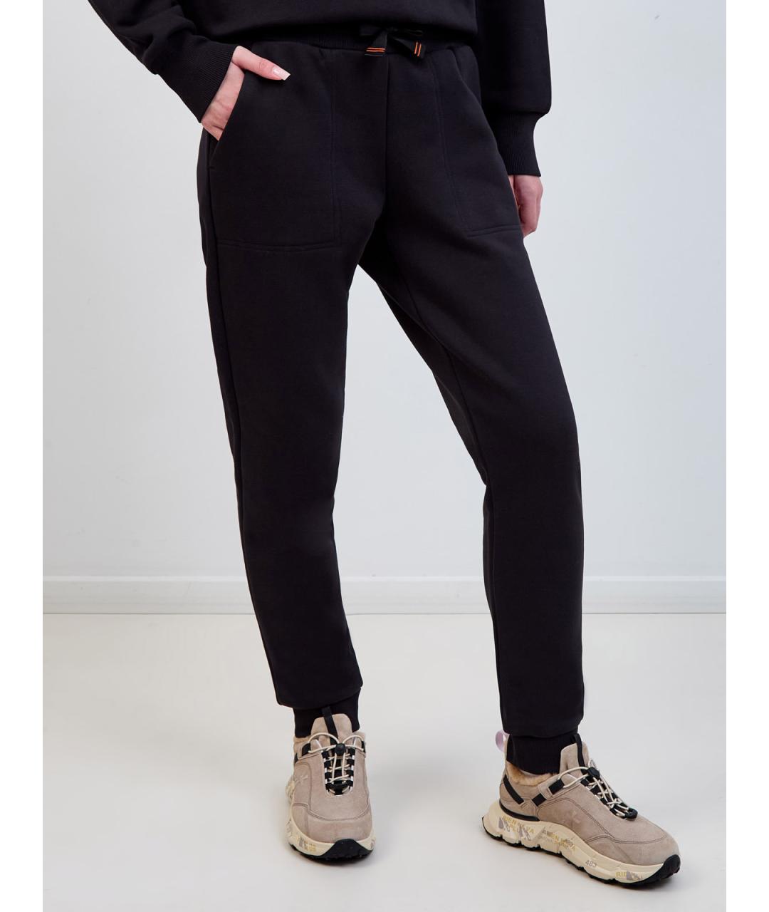 PARAJUMPERS Черные хлопковые спортивные брюки и шорты, фото 3