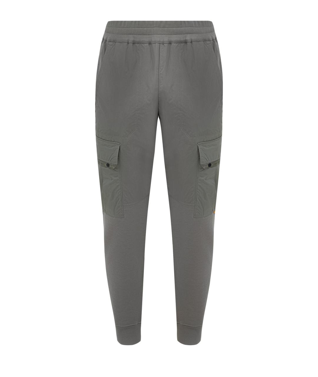 PARAJUMPERS Зеленые хлопковые повседневные брюки, фото 1