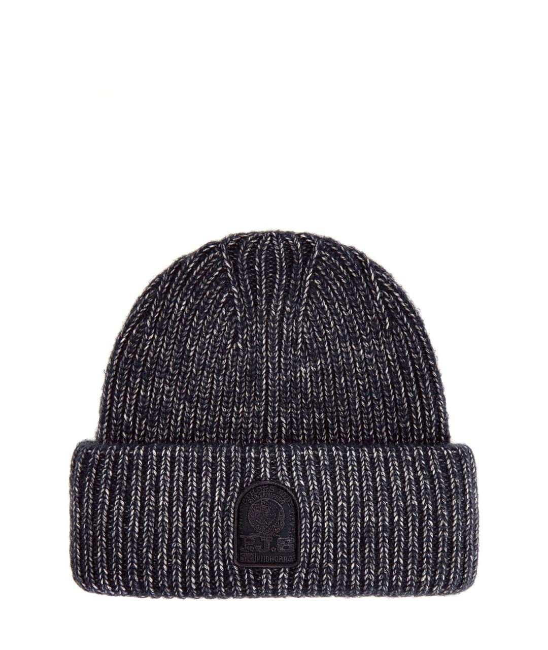 PARAJUMPERS Синяя хлопковая шапка, фото 1