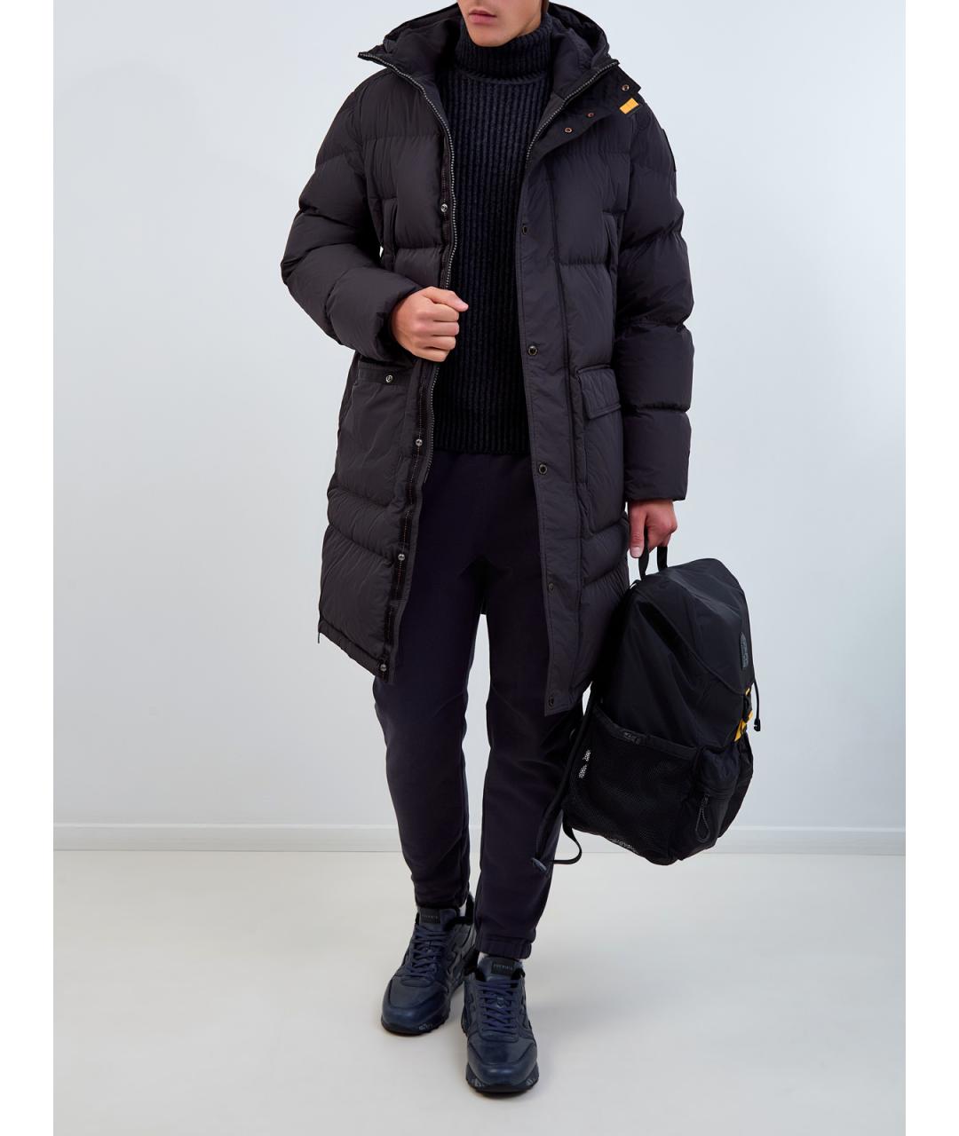 PARAJUMPERS Темно-синие хлопковые повседневные брюки, фото 2