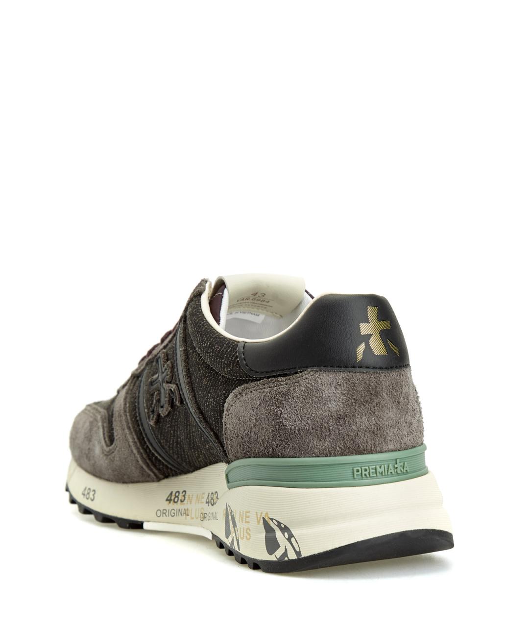 PREMIATA Мульти текстильные низкие кроссовки / кеды, фото 4
