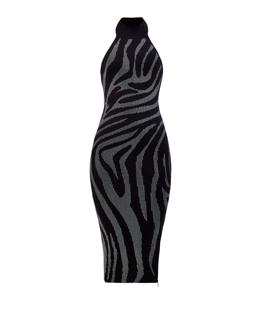 Retrofete Черное хлопковое вечернее платье, фото 1