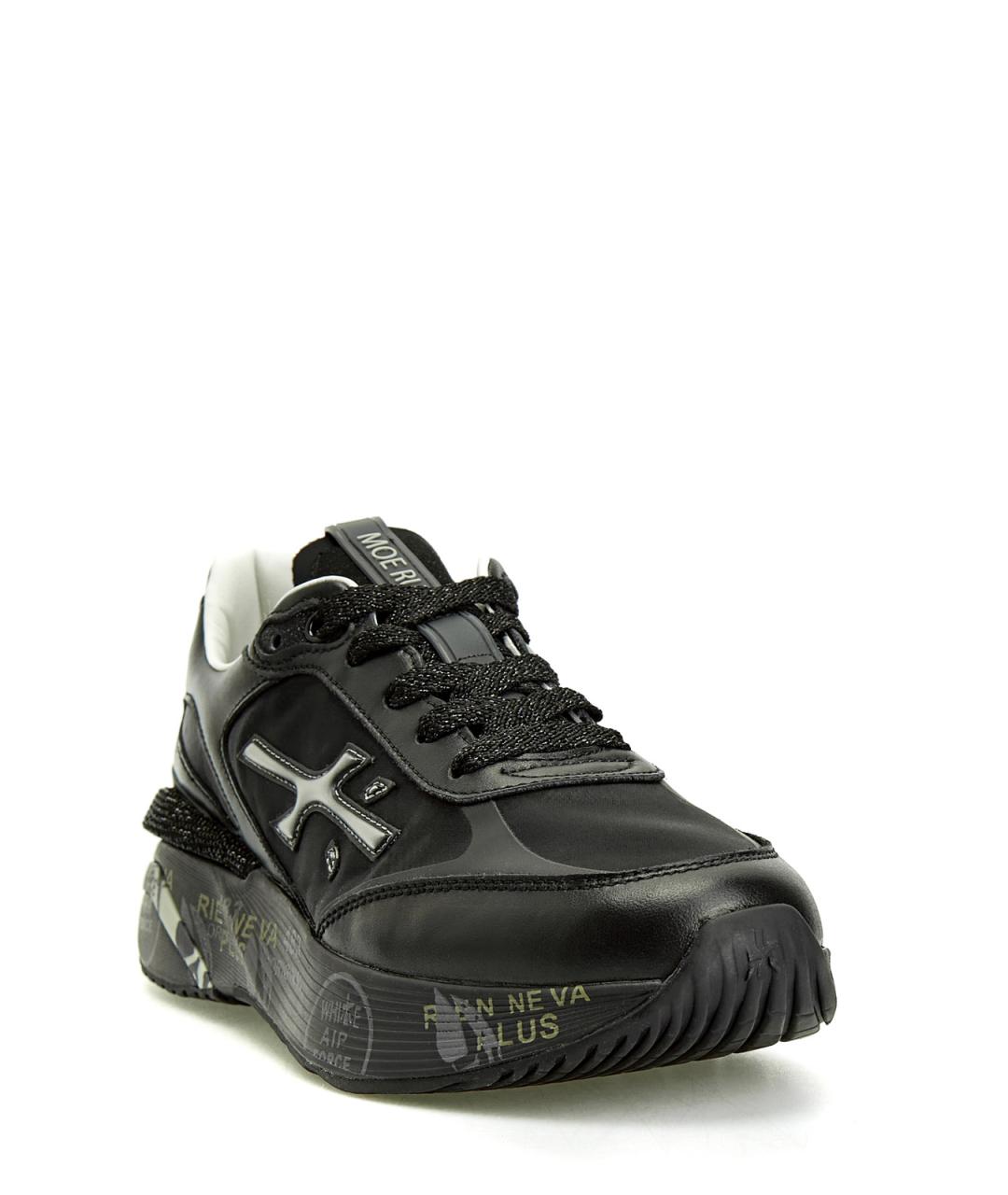 PREMIATA Черные синтетические кроссовки, фото 3