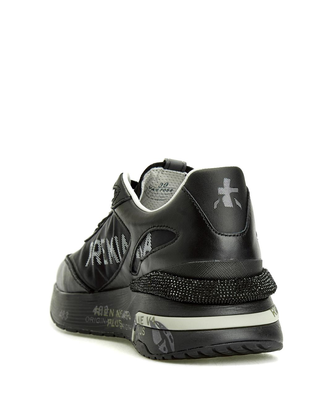 PREMIATA Черные синтетические кроссовки, фото 4