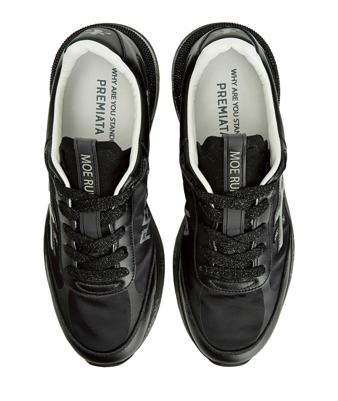 PREMIATA Черные синтетические кроссовки, фото 6