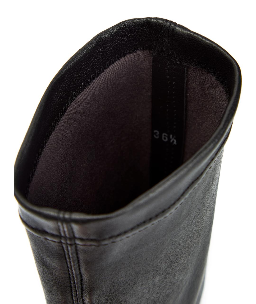 AGL Черные кожаные ботильоны, фото 6