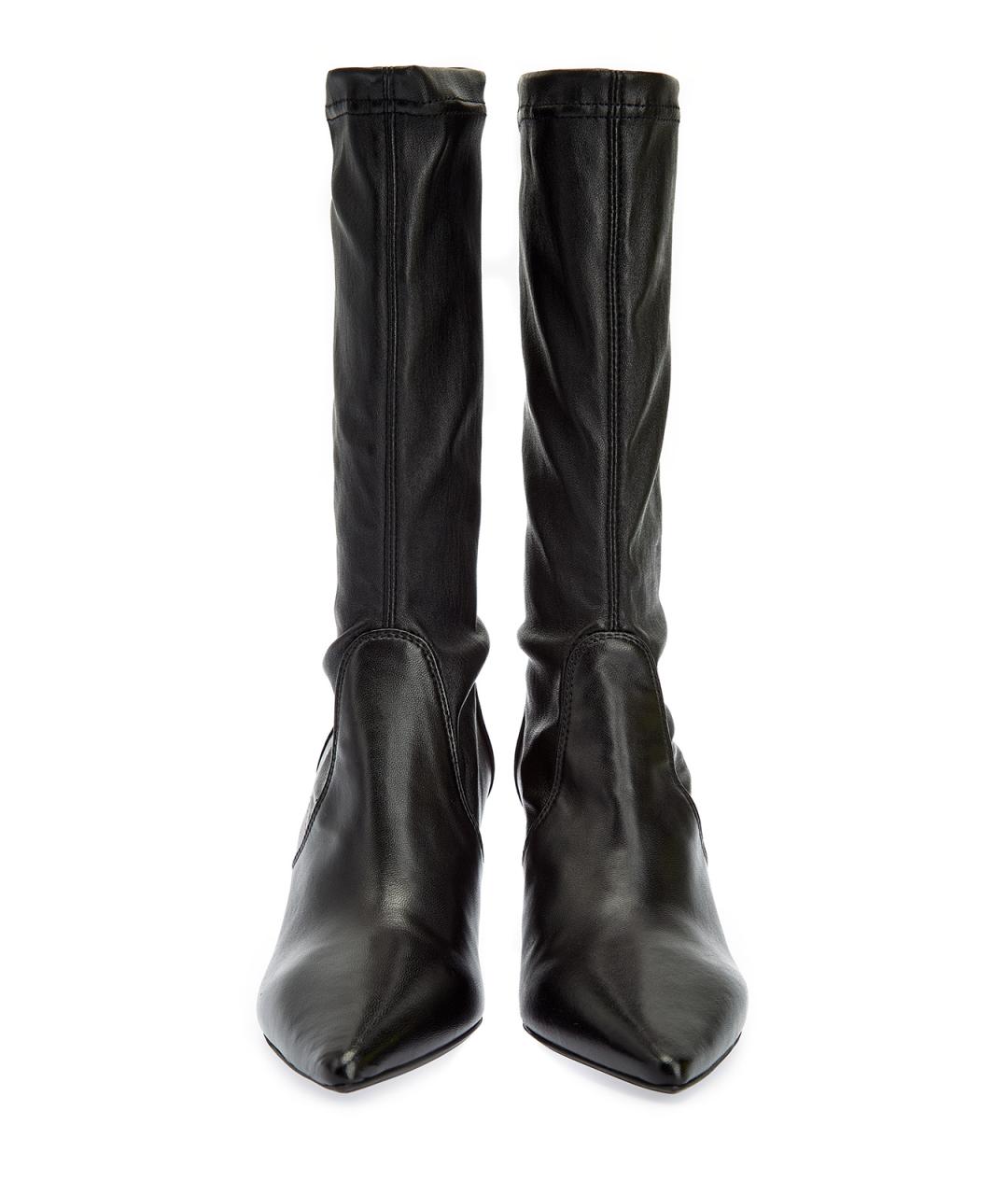 AGL Черные кожаные ботильоны, фото 5