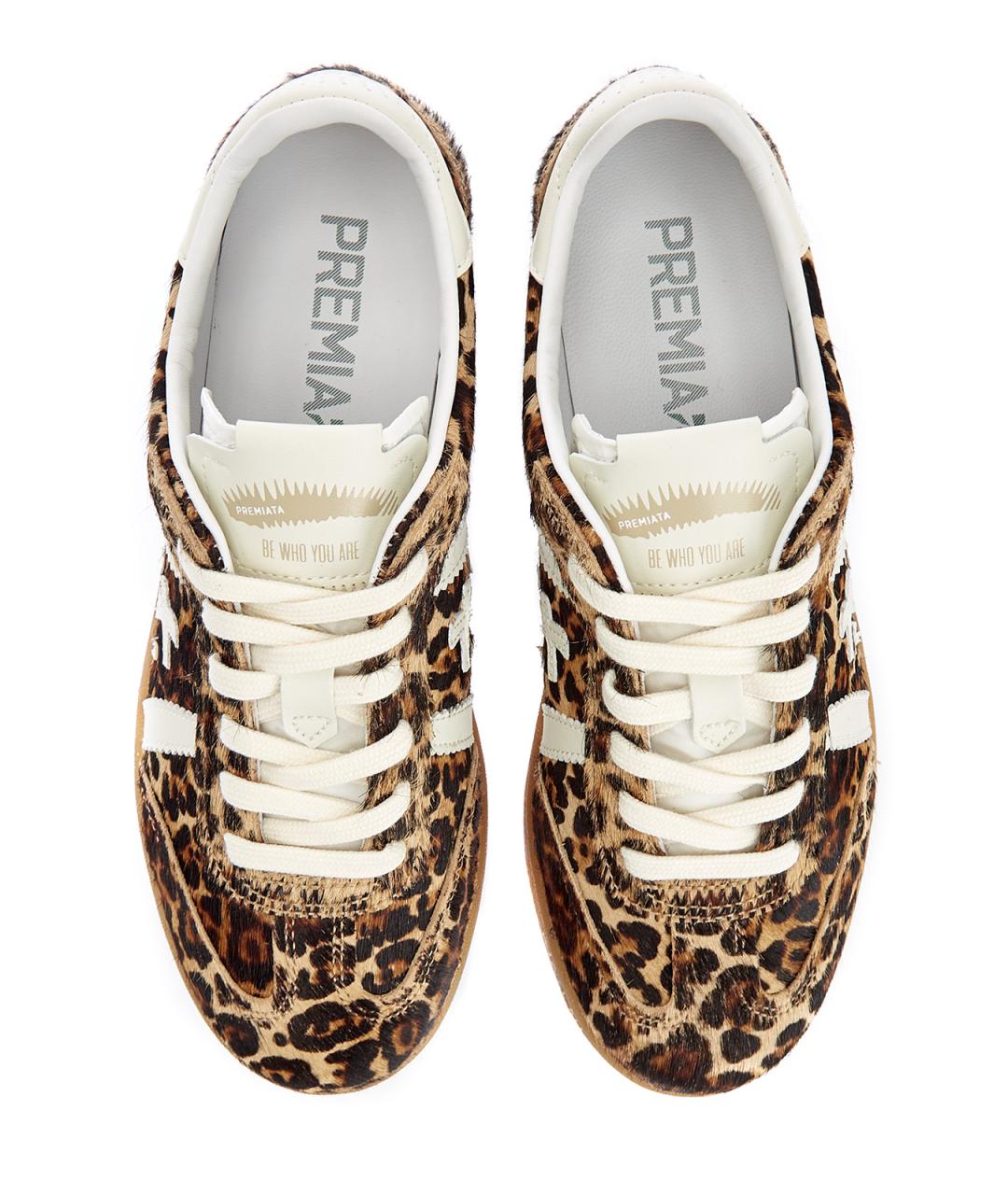 PREMIATA Коричневые кеды, фото 5