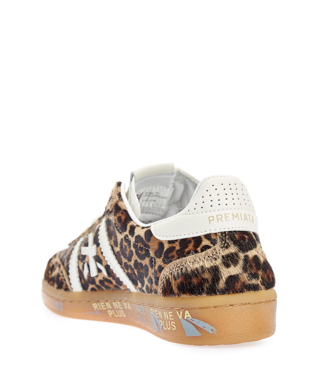 PREMIATA Коричневые кеды, фото 4