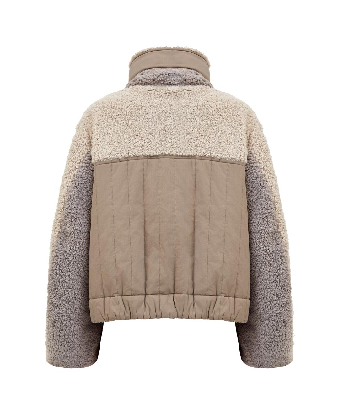 PARAJUMPERS Бежевый полиэстеровый пуховик, фото 2