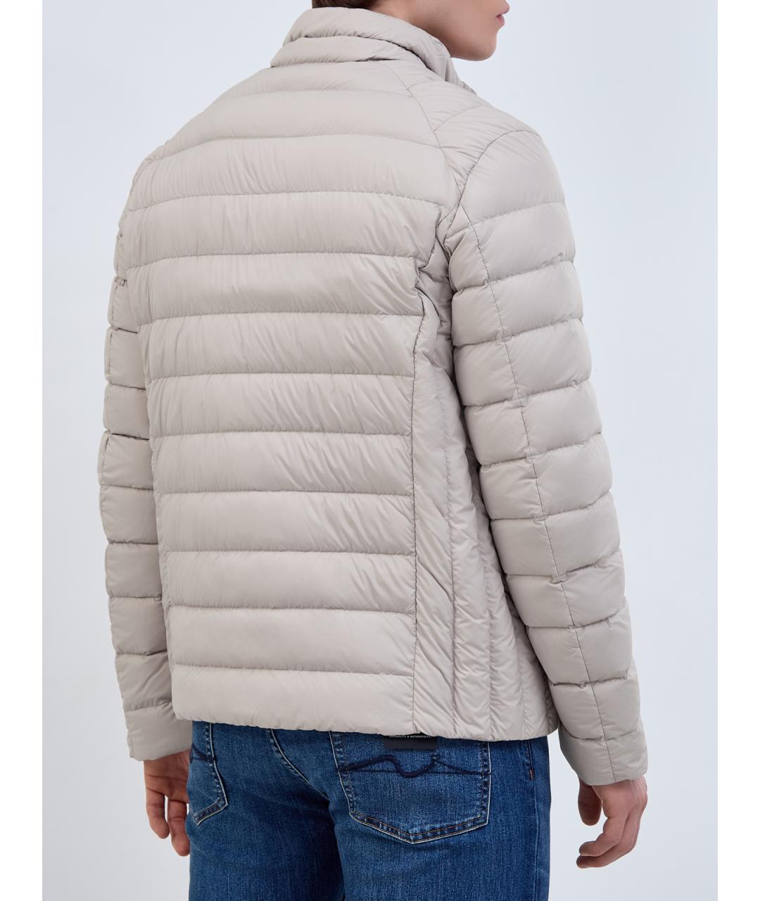 PARAJUMPERS Бежевый полиэстеровый пуховик, фото 4