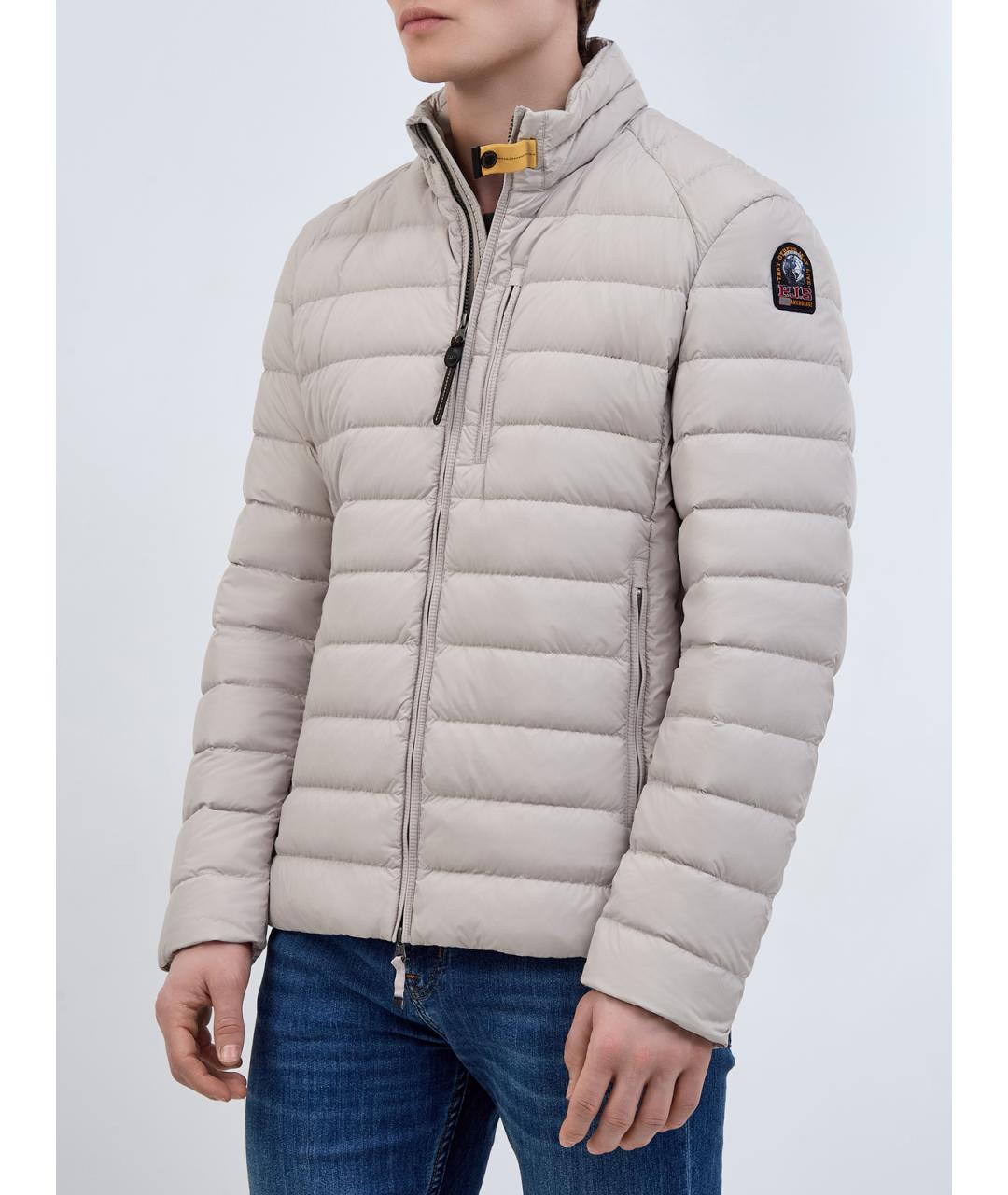 PARAJUMPERS Бежевый полиэстеровый пуховик, фото 3