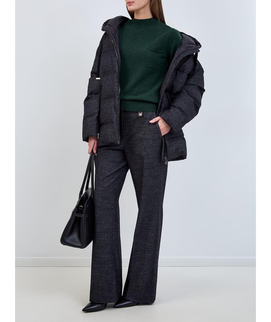 LORENA ANTONIAZZI Зеленый шерстяной джемпер / свитер, фото 2