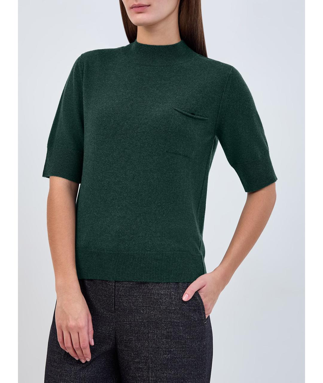 LORENA ANTONIAZZI Зеленый шерстяной джемпер / свитер, фото 3