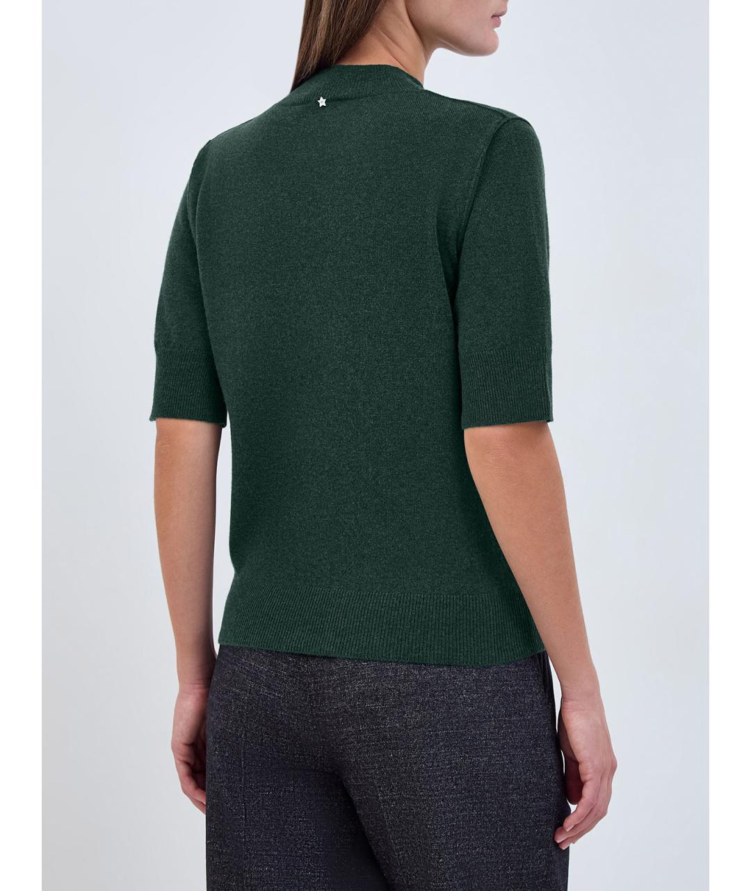 LORENA ANTONIAZZI Зеленый шерстяной джемпер / свитер, фото 4