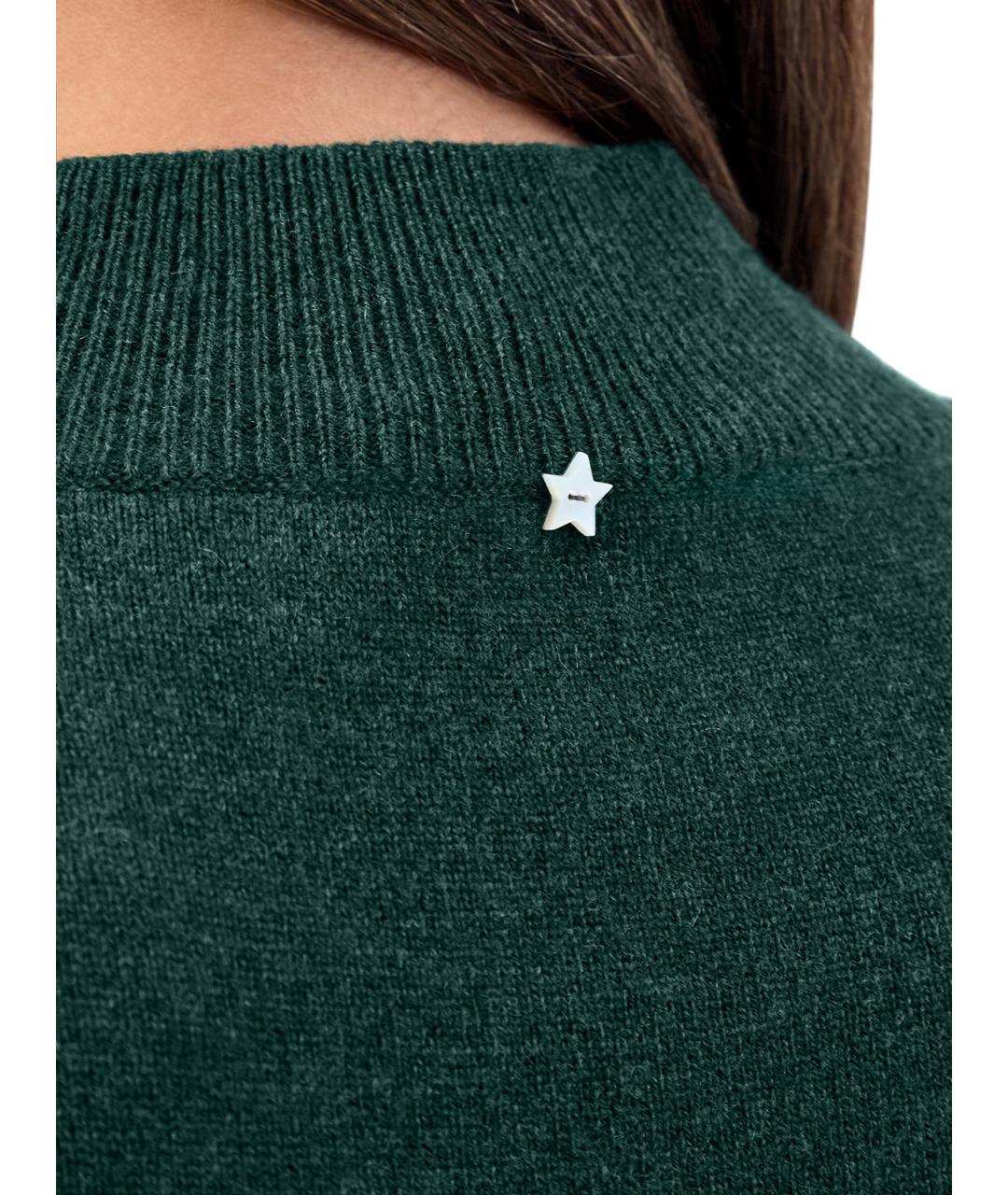 LORENA ANTONIAZZI Зеленый шерстяной джемпер / свитер, фото 5