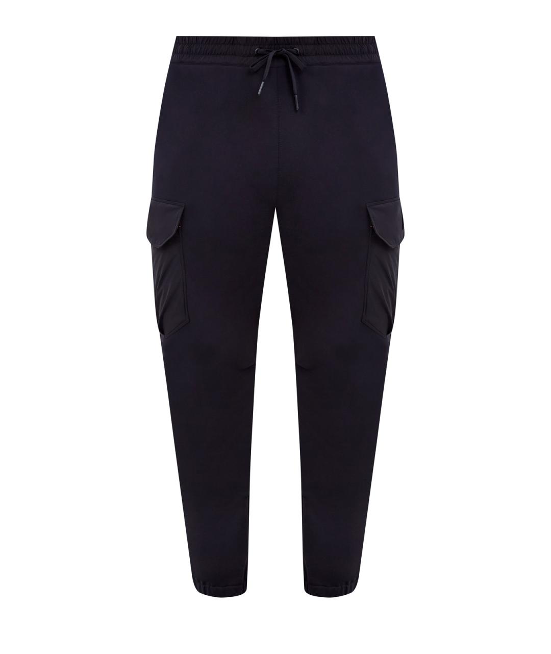 PARAJUMPERS Черные полиэстеровые повседневные брюки, фото 1