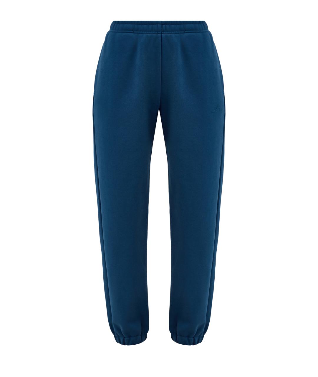 PARAJUMPERS Синие хлопковые спортивные брюки и шорты, фото 1