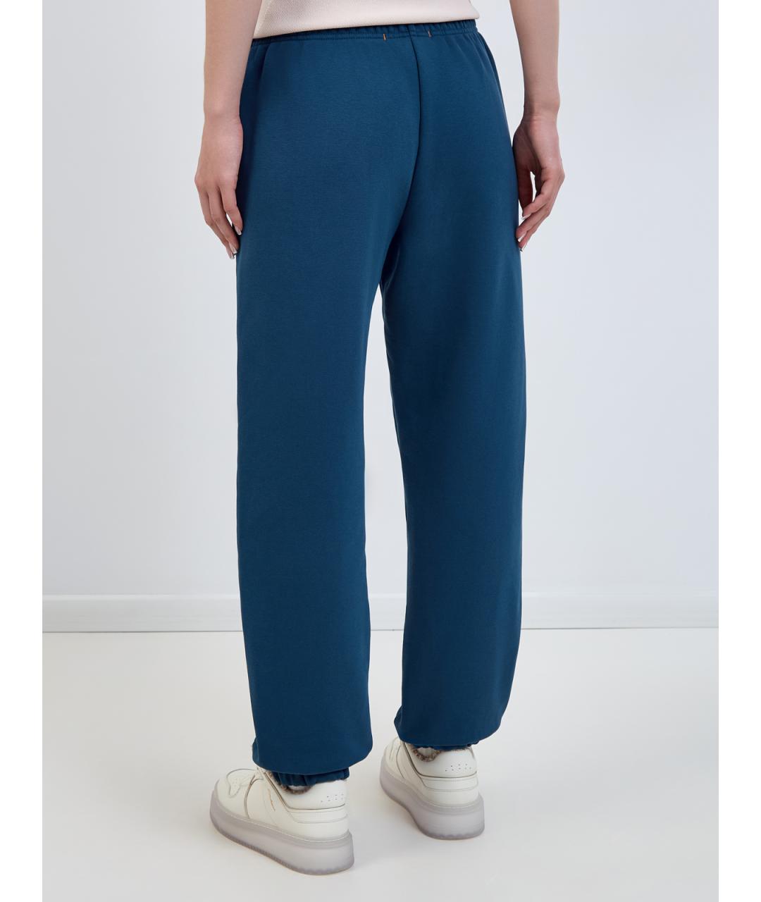 PARAJUMPERS Синие хлопковые спортивные брюки и шорты, фото 4