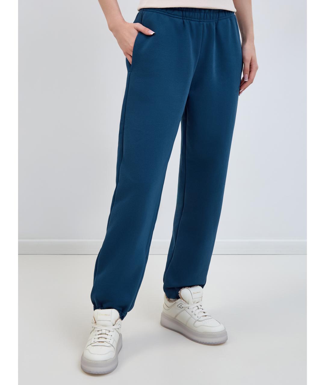 PARAJUMPERS Синие хлопковые спортивные брюки и шорты, фото 3