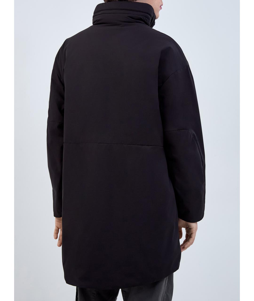 CP COMPANY Черная полиэстеровая куртка, фото 4