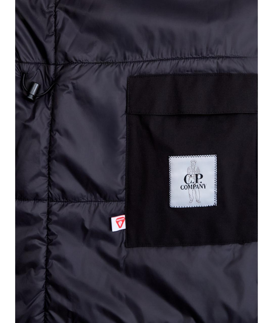 CP COMPANY Черная полиэстеровая куртка, фото 7