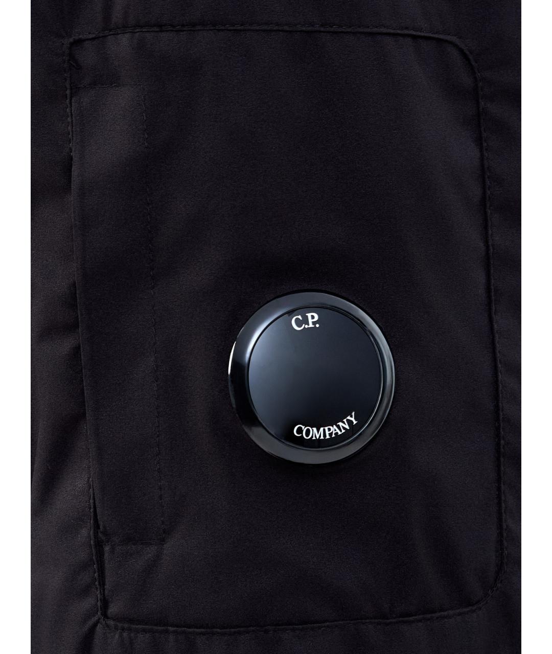 CP COMPANY Черная полиэстеровая куртка, фото 6